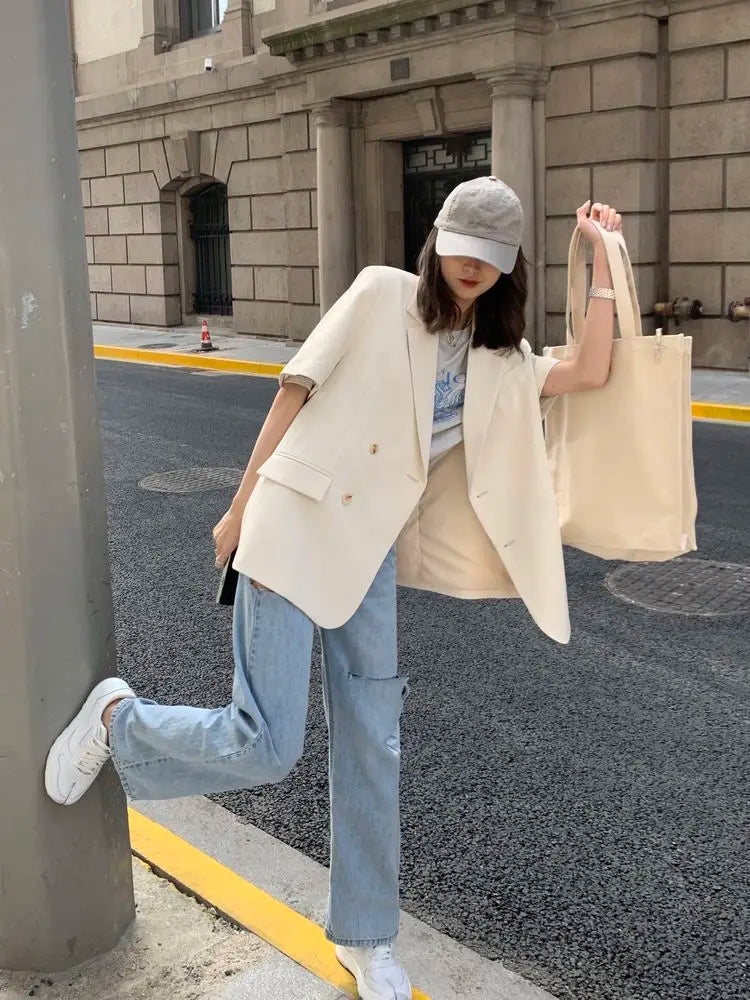 Blazer Alfaiataria Oversized