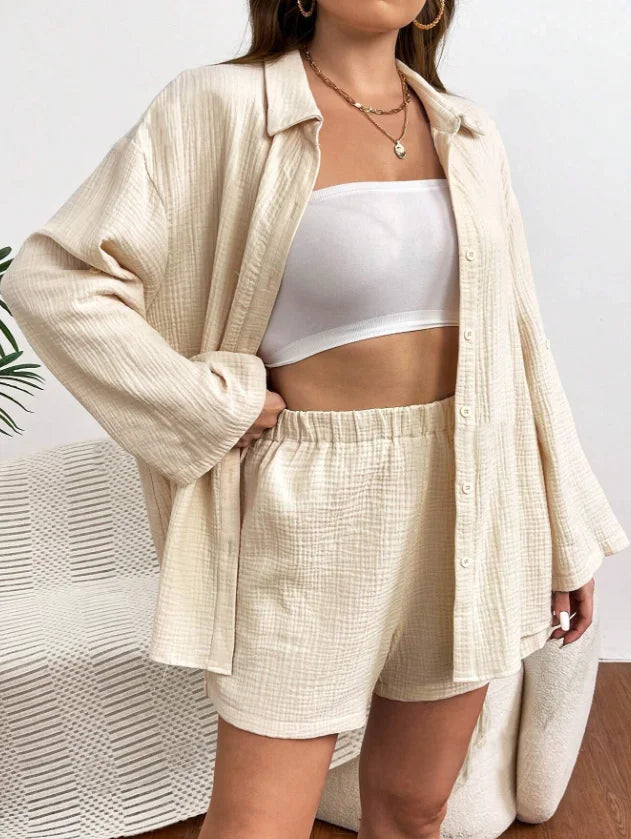 Conjunto de Linho Mirela