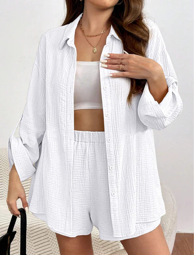 Conjunto de Linho Mirela