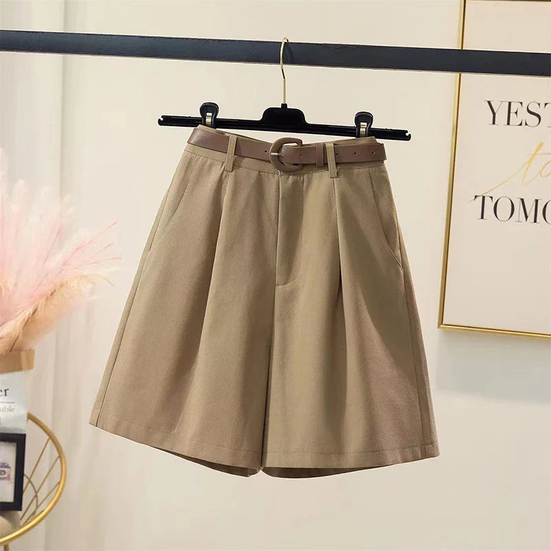 Shorts Algodão Cintura Alta