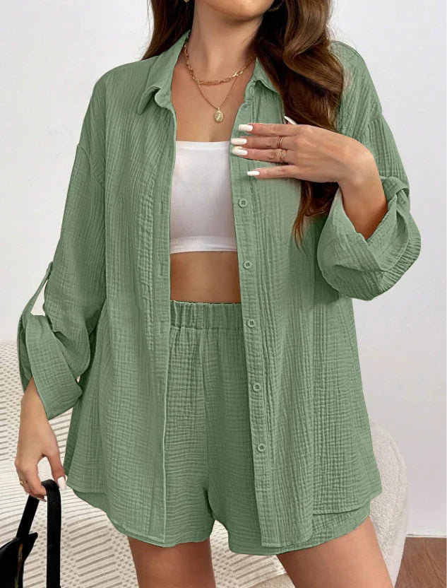 Conjunto de Linho Mirela