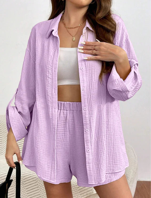 Conjunto de Linho Mirela