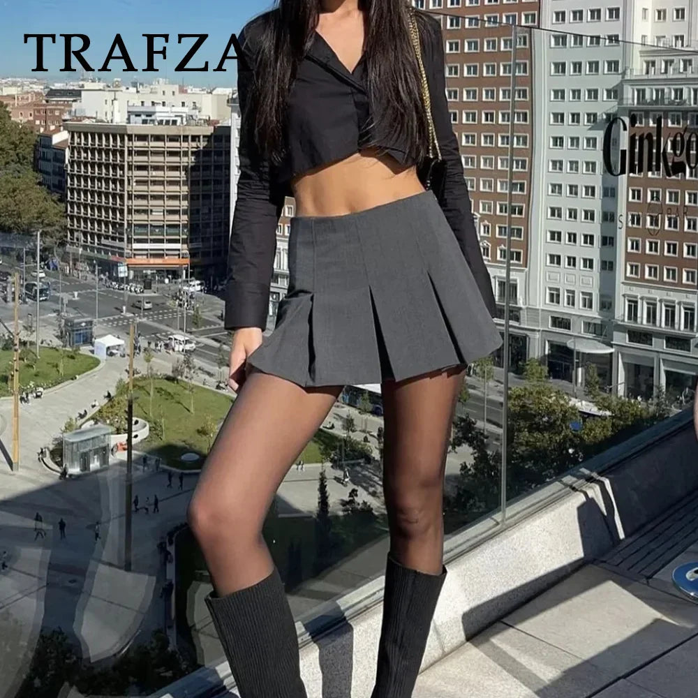 Saia Plissada Lizi