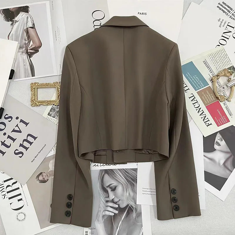 Blazer Cropped Alfaiataria