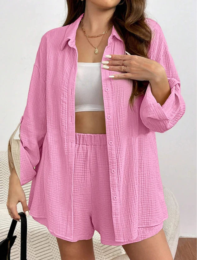 Conjunto de Linho Mirela