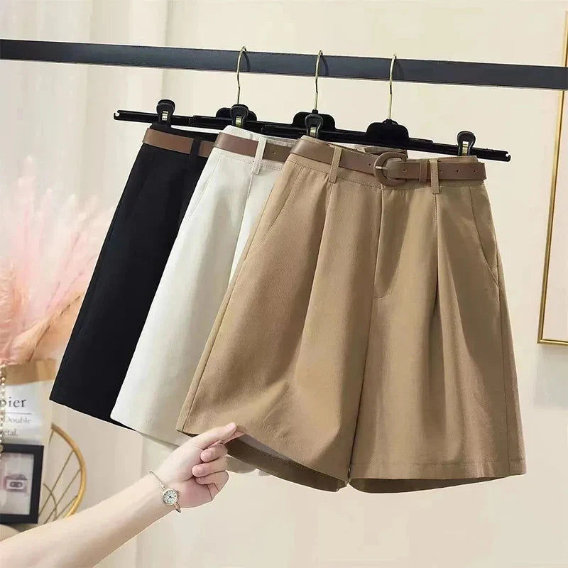 Shorts Algodão Cintura Alta