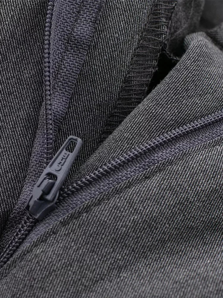 Calça Pantalona Alfaiataria Cinza