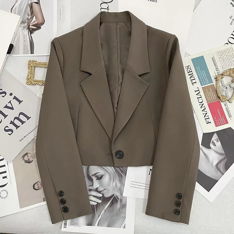 Blazer Cropped Alfaiataria
