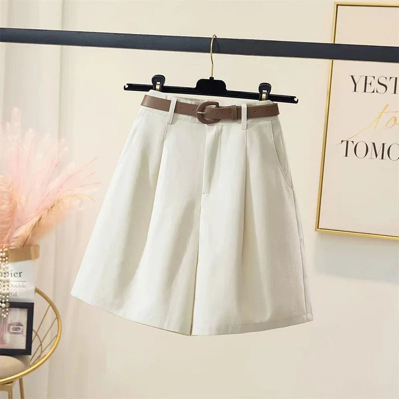 Shorts Algodão Cintura Alta