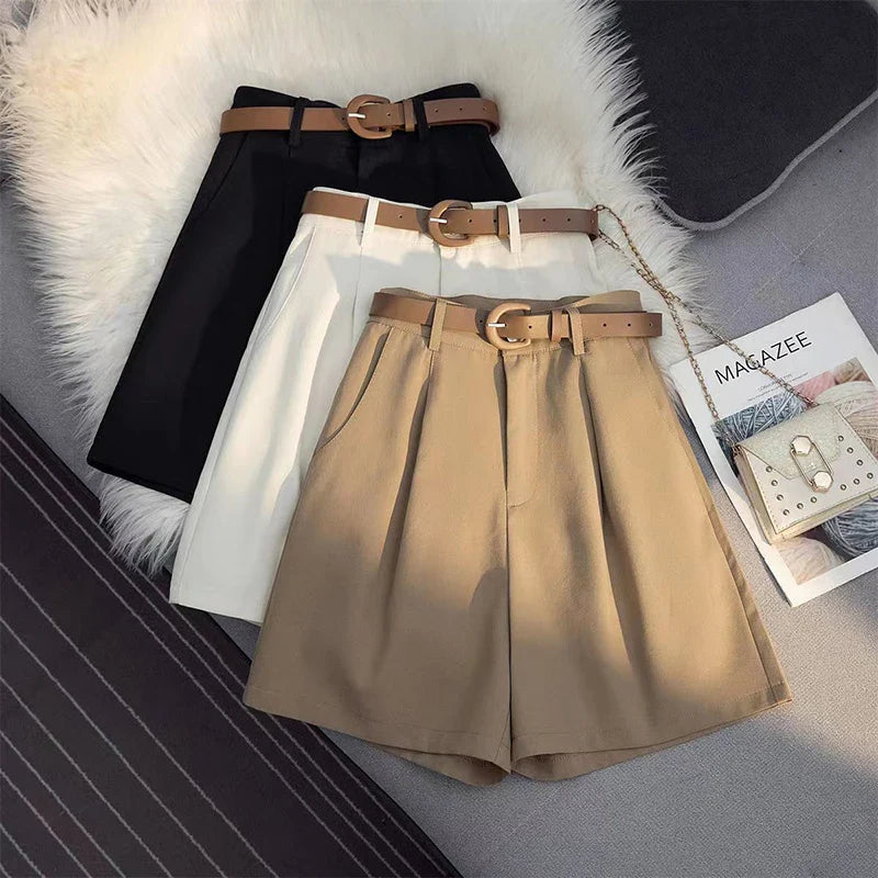 Shorts Algodão Cintura Alta