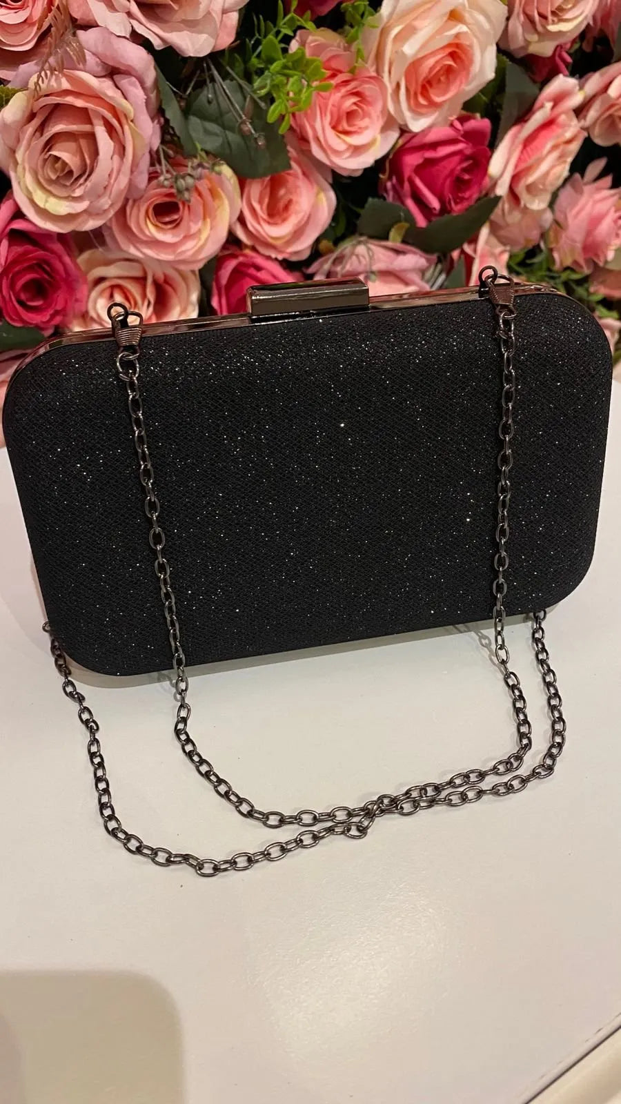 Bolsa Abigail Prata Retangular