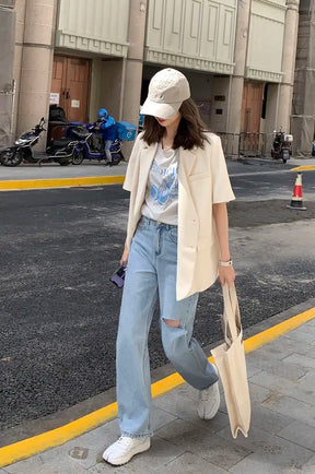 Blazer Alfaiataria Oversized