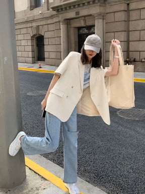 Blazer Alfaiataria Oversized