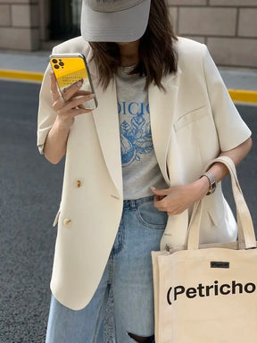 Blazer Alfaiataria Oversized