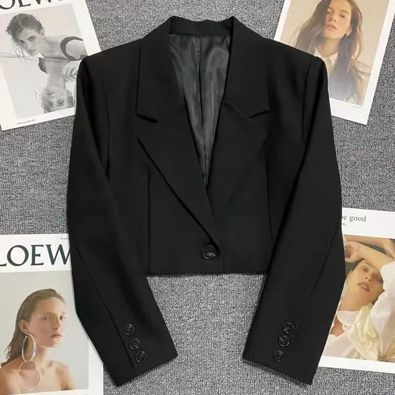 Blazer Cropped Alfaiataria