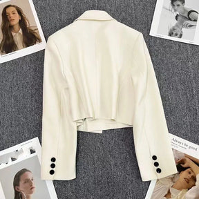 Blazer Cropped Alfaiataria