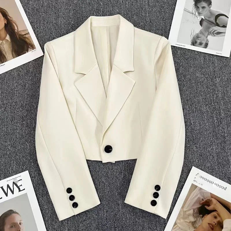 Blazer Cropped Alfaiataria