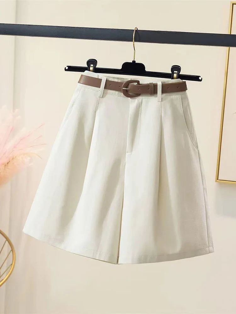 Shorts Algodão Cintura Alta
