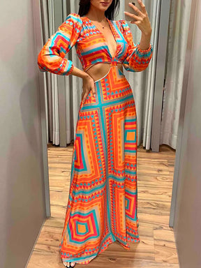 Vestido Maldivas Laranja