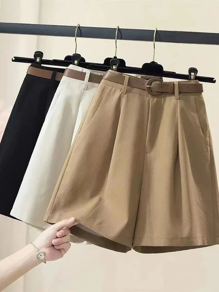 Shorts Algodão Cintura Alta