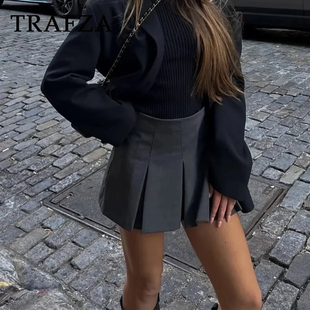 Saia Plissada Lizi