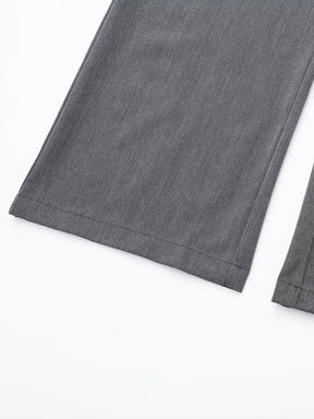 Calça Pantalona Alfaiataria Cinza