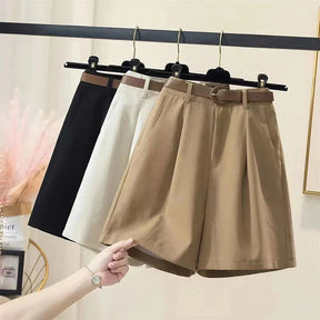 Shorts Algodão Cintura Alta