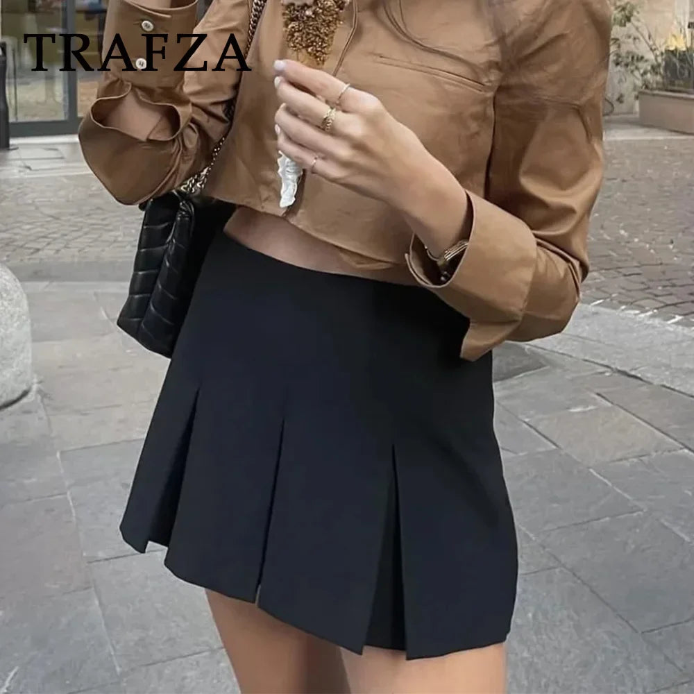 Saia Plissada Lizi