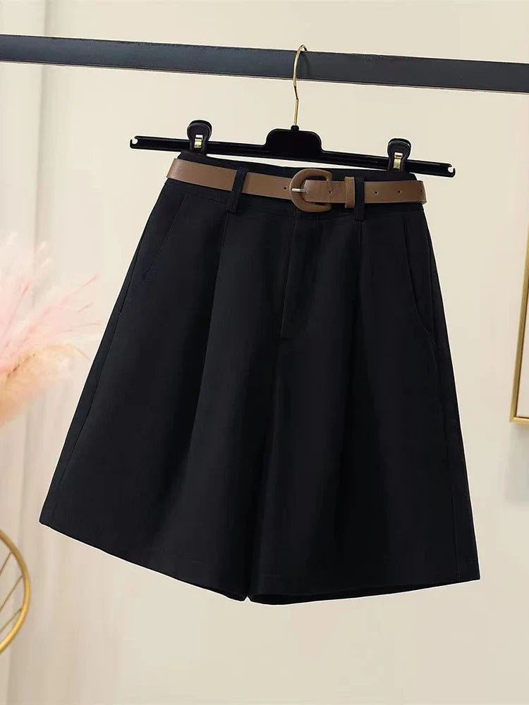 Shorts Algodão Cintura Alta