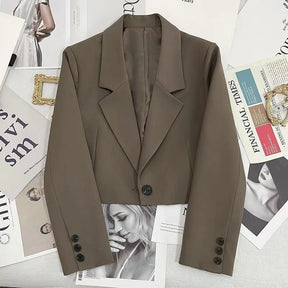 Blazer Cropped Alfaiataria