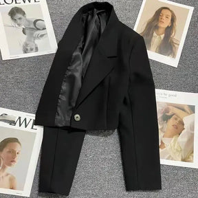 Blazer Cropped Alfaiataria