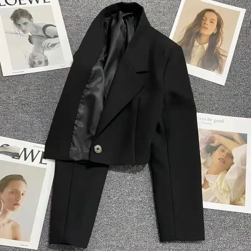 Blazer Cropped Alfaiataria