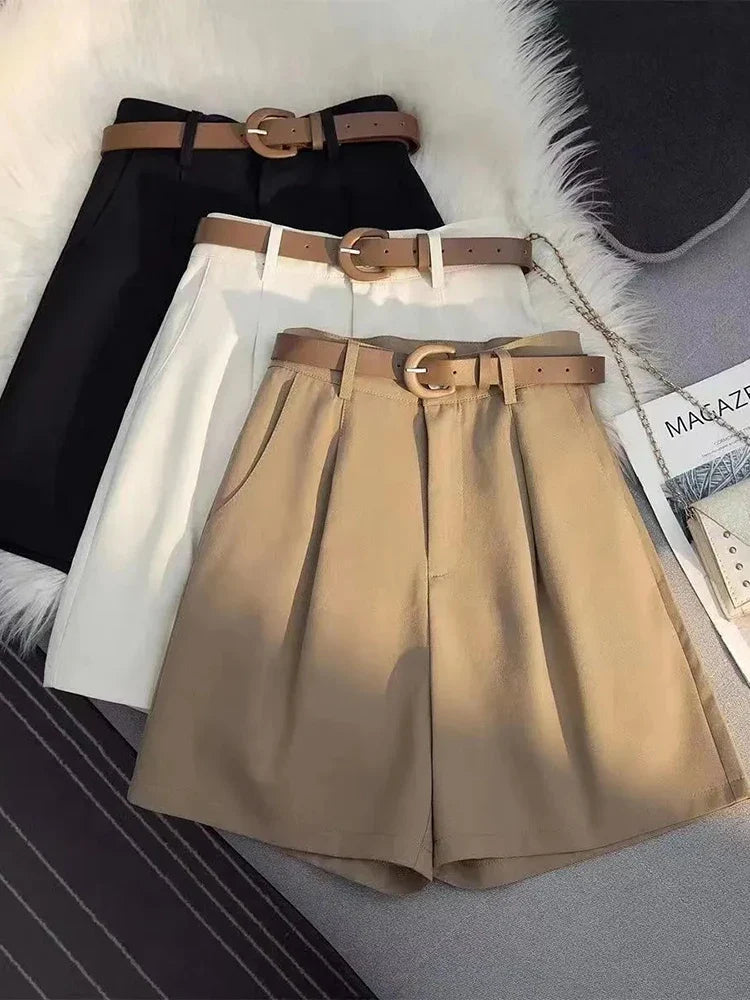 Shorts Algodão Cintura Alta