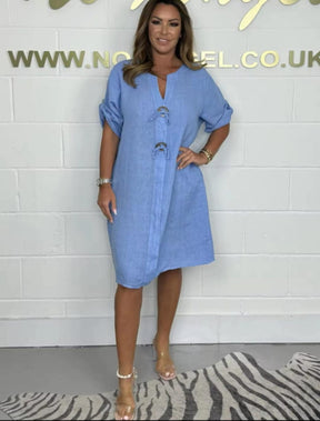 Vestido Lisa - (COMPRE 1 E LEVE 2)