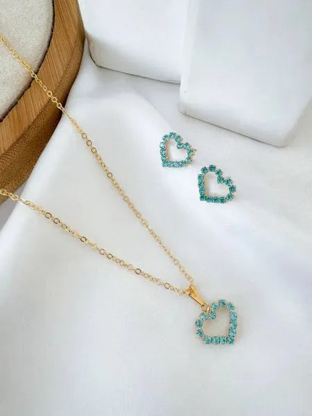 Conjunto Doroteia Azul Serenity