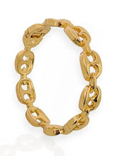 Bracelete Folheado a Ouro 18k Design de Botões Dourado