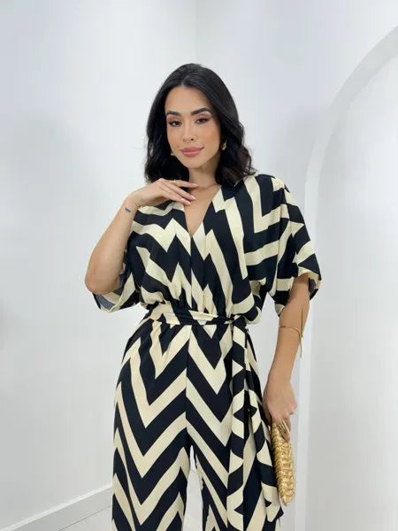 Macacão Estampado Bella