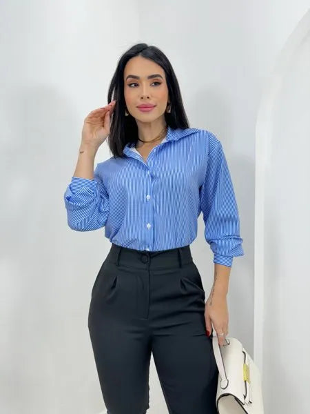 Calça Alfaiataria Cenoura Preto